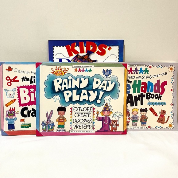 4 Creative Fun Kids Books - Picture 1 of 5